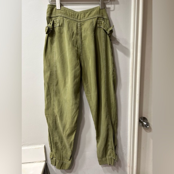 By Anthropologie Women’s Cargo Pants Size 2 - Picture 2 of 7